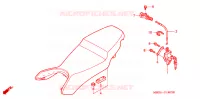 SELLE pour Honda VFR 800 50EME ANNIVERSAIRE de 1999