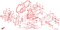 COUVERCLE GAUCHE pour Honda BENLY 110 de 2019