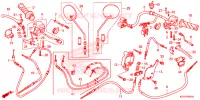 LEVIER DE GUIDON   CABLE   COMMODO pour Honda BENLY 110 de 2019