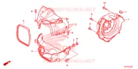 OUIES DE RADIATEUR pour Honda BENLY 110 de 2019