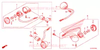 CLIGNOTANT pour Honda BENLY 110 DOMINO PIZZA de 2020