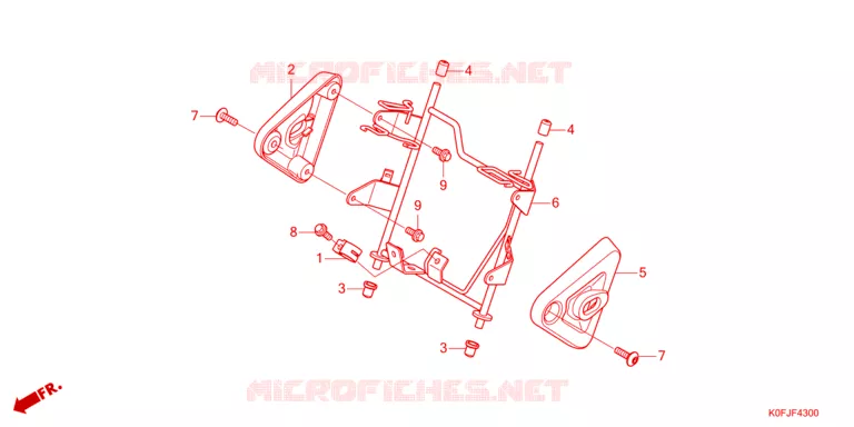 SUPPORT PHARE Honda MOTO 125 MONKEY 2022  Z125MAN