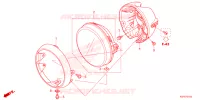 PHARE pour Honda Z 125 MONKEY de 2024
