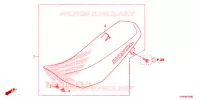 SELLE pour Honda CRF 110 de 2024