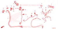 LEVIER DE GUIDON   CABLE   COMMODO pour Honda CRF 125 F BIG WHEELS de 2024