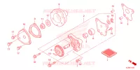 POMPE A HUILE pour Honda CRF 125 F BIG WHEELS de 2024