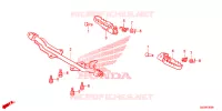 REPOSE PIED pour Honda CRF 50 de 2024