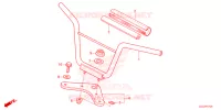 GUIDON   TE DE FOURCHE pour Honda CRF 50 de 2024