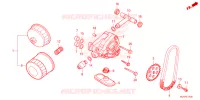 POMPE A HUILE pour Honda SHADOW VT 750 AERO ABS de 2024