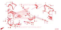GUIDON   CARENAGE pour Honda 50 METROPOLITAN de 2024