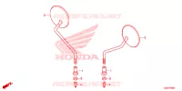RETROVISEUR pour Honda 50 METROPOLITAN de 2024