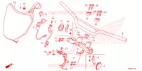 GUIDON   TE DE FOURCHE pour Honda CRF 250 F de 2024