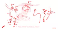 GUIDON pour Honda TRX SPORTRAX 250 X de 2024