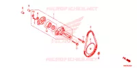 POMPE A HUILE pour Honda TRX SPORTRAX 250 X de 2024