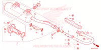 SILENCIEUX D'ECHAPPEMENT pour Honda TRX SPORTRAX 250 X de 2024