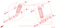 AMORTISSEUR AVANT pour Honda TRX 250 FOURTRAX RECON MANUAL de 2024