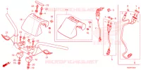 GUIDON pour Honda TRX 250 FOURTRAX RECON MANUAL de 2024