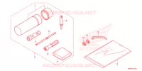 OUTIL pour Honda TRX 250 FOURTRAX RECON MANUAL de 2024