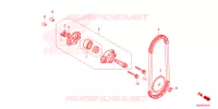 POMPE A HUILE pour Honda TRX 250 FOURTRAX RECON MANUAL de 2024