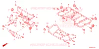 SUPPORT pour Honda TRX 250 FOURTRAX RECON MANUAL de 2024