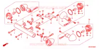 CLIGNOTANT pour Honda SHADOW VT 750 AERO ABS de 2004
