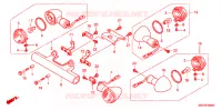 CLIGNOTANT pour Honda SHADOW VT 750 AERO ABS de 2004