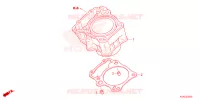 CYLINDRE pour Honda CB 300 R ABS de 2023