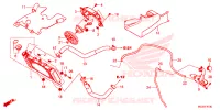 RADIATEUR pour Honda CBR 500 R BLACK de 2014