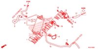 SYSTÈME DE RECYCLAGE DES GAZ pour Honda CBR 500 R RED de 2014