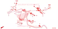 SYSTÈME DE RECYCLAGE DES GAZ pour Honda CBR 500 R RED de 2014