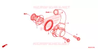 THERMOSTAT pour Honda CBR 500 R RED de 2014