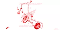 ALTERNATEUR pour Honda CBR 650 F de 2017