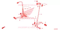 PEDALE pour Honda CBR 650 F de 2017