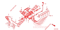 SILENCIEUX D'ECHAPPEMENT pour Honda CBR 650 F de 2017