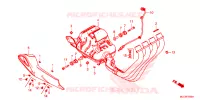 SILENCIEUX D'ECHAPPEMENT pour Honda CBR 650 F de 2017