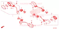 CLIGNOTANT pour Honda CTX 700 N de 2015