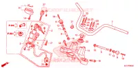GUIDON   TE DE FOURCHE pour Honda CTX 700 N ABS DCT de 2015