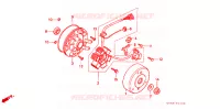 ALTERNATEUR pour Honda SUPER CUB 50 STANDARD de 1992