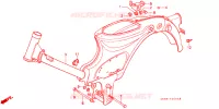 CADRE pour Honda SUPER CUB 50 STANDARD de 1992