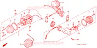 CLIGNOTANT pour Honda SUPER CUB 50 STANDARD de 1992