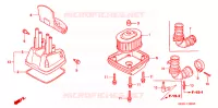FILTRE A AIR pour Honda SUPER CUB 50 STANDARD de 1992