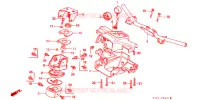 GUIDON   CARENAGE pour Honda SUPER CUB 90 CUSTOM SQUARE LIGHT de 1997