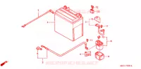 BATTERIE pour Honda CB 1300 SUPER FOUR de 2000
