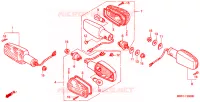 CLIGNOTANT pour Honda CB 1300 SUPER FOUR de 2000