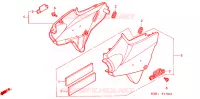 COUVERCLES LATERAUX pour Honda CB 1300 SUPER FOUR de 2000