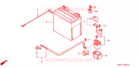 BATTERIE pour Honda CB 1300 SUPER FOUR de 2001