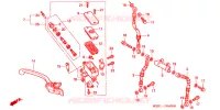MAITRE CYLINDRE DE FREIN AVANT pour Honda CB 1300 SUPER FOUR de 2001