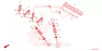 ARBRE A CAMES   SOUPAPE pour Honda NT 1100 DCT de 2024