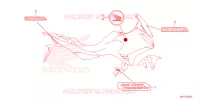 AUTOCOLLANTS pour Honda NT 1100 DCT de 2024
