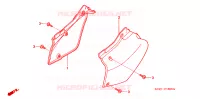 COUVERCLES LATERAUX pour Honda XR 250 MOTARD SPECIAL de 2005